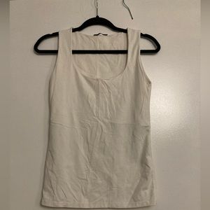 Zara Cream/Ivory Basic Tank